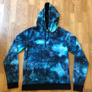 Carbon Galaxy Hoodie Size Small